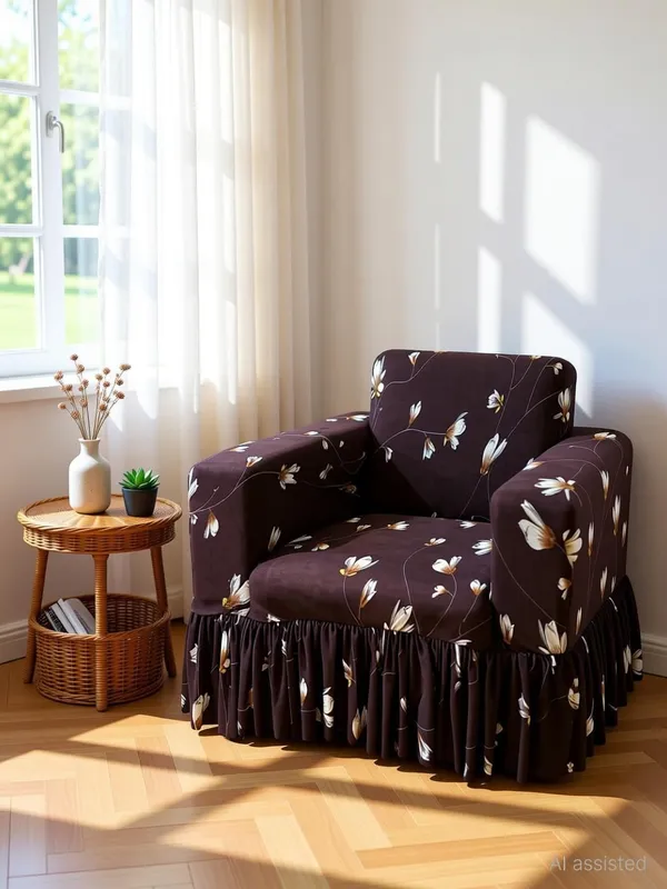 Gifts_Island_Polyester_3+1+1_Seater_Sofa_Floral_Cover_(Pack_Of_3_Brown_Floral_Non-Slip_Stretchable_Elastic_360°_Frill_Sofa_Cover)