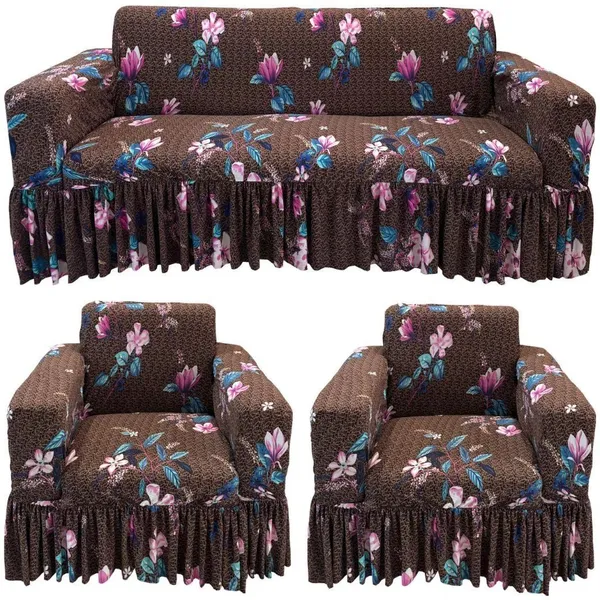 Gifts_Island_Polyester_3+1+1_Seater_Sofa_Floral_Cover_(Pack_Of_3_Brown_Lotus_Non-Slip_Stretchable_Elastic_360Â°_Frill_Sofa_Cover)