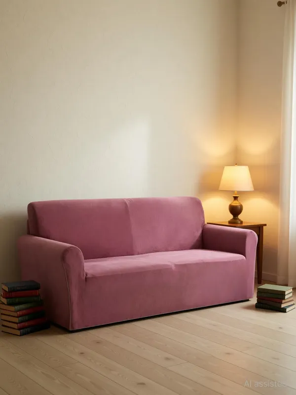 Gifts_Island_Velvet_3+1+1_Seater_Sofa_Plain_Cover_(Pack_Of_3_Pink)