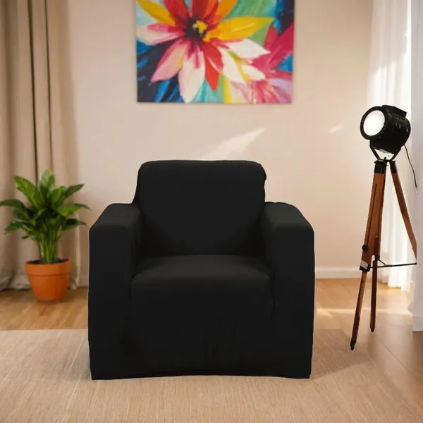 Gifts_Island_Polyester_1_Seater_Sofa_Plain_Cover_(_Black)