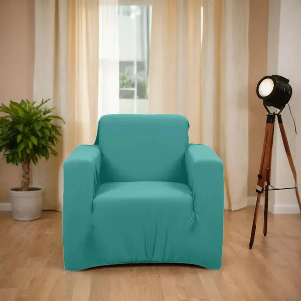 Gifts_Island_Polyester_1_Seater_Sofa_Plain_Cover_(_Teal_Green)