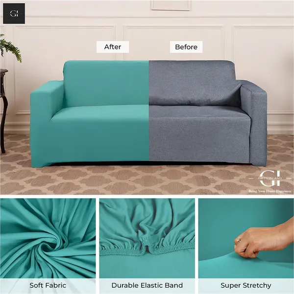 Gifts_Island_Polyester_1_Seater_Sofa_Plain_Cover_(_Teal_Green)