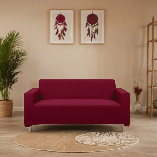 Gifts_Island_Polyester_3_Seater_Sofa_Plain_Cover_(_Maroon)