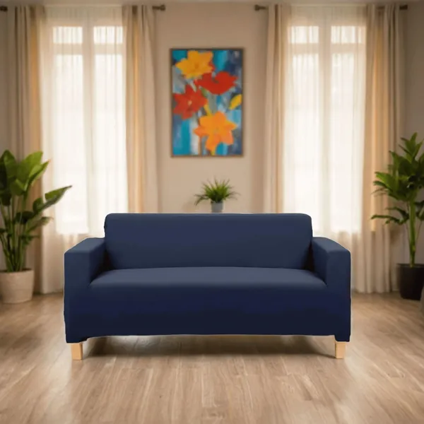 Gifts_Island_Polyester_3_Seater_Sofa_Plain_Cover_(_Blue)