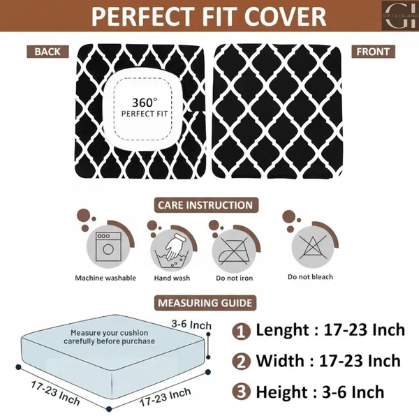 Gifts_Island_Polyester_3+1+1_Seater_Sofa_Geometric_Cover_(0_Black_Diamond)
