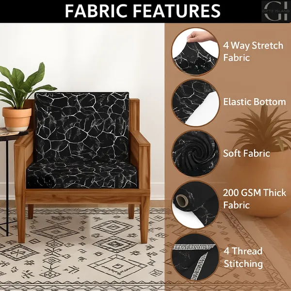 Gifts_Island_Polyester_3+1+1_Seater_Sofa_Abstract_Cover_(0_Black_Marble)