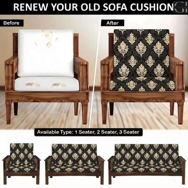 Gifts_Island_Polyester_1_Seater_Sofa_Damask_Cover_(Pack_Of_2_Brown_Damask)
