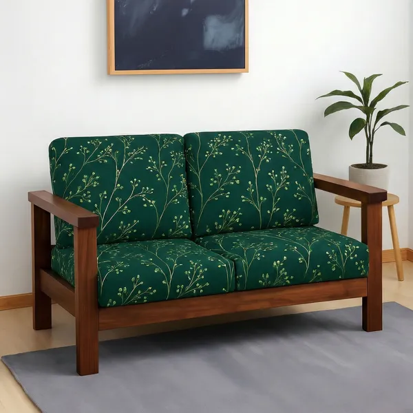 Gifts_Island_Polyester_2_Seater_Sofa_Floral_Cover_(Pack_Of_4_Green_Stem)