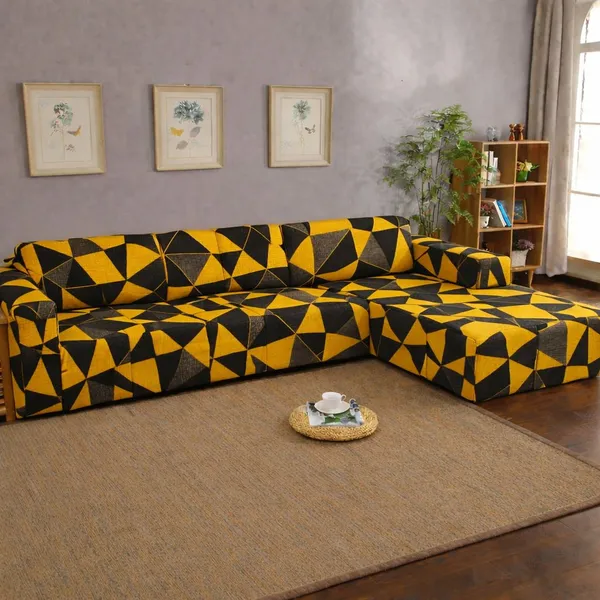 Gifts_Island_Polyester_3+3_Seater_L-Shape_Sofa_Geometric_Cover_(Pack_Of_2_Yellow_Prism)