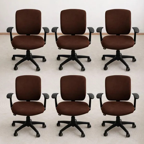 Gifts_Island_Polyester_6_Seater_Chair_Plain_Cover_(Pack_Of_6_Brown_Plain)