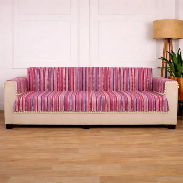 Gifts_Island_Cotton_4_Seater_Sofa_Striped_Cover_(_Ethnic_Boho_Striped_Washable_Acrylic_Cotton_Sofa_Cover_With_Tassels,_Pink)