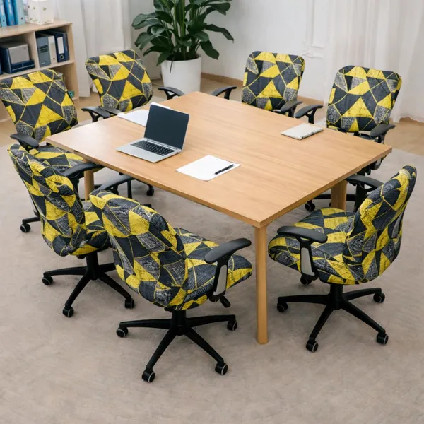Gifts_Island_Polyester_6_Seater_Chair_Geometric_Cover_(Pack_Of_6_Yellow_Prism)
