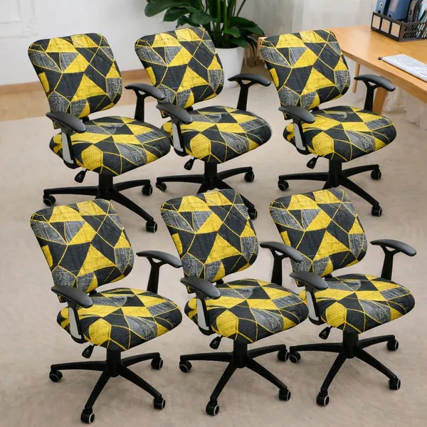 Gifts_Island_Polyester_6_Seater_Chair_Geometric_Cover_(Pack_Of_6_Yellow_Prism)