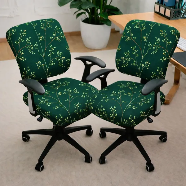 Gifts_Island_Polyester_2_Seater_Chair_Floral_Cover_(Pack_Of_2_Green_Stem)