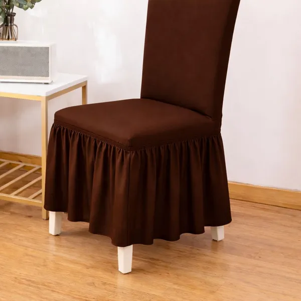 Gifts_Island_Polyester_4_Seater_Chair_Plain_Cover_(Pack_Of_4_Brown_Plain)