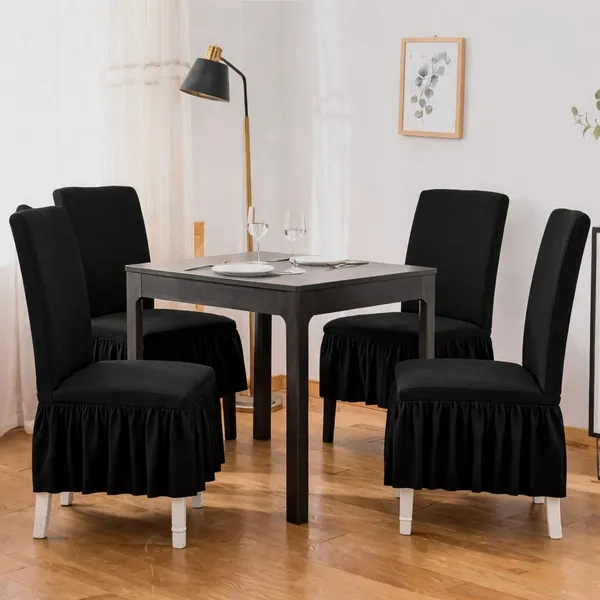 Gifts_Island_Polyester_4_Seater_Chair_Plain_Cover_(Pack_Of_4_Black_Plain)