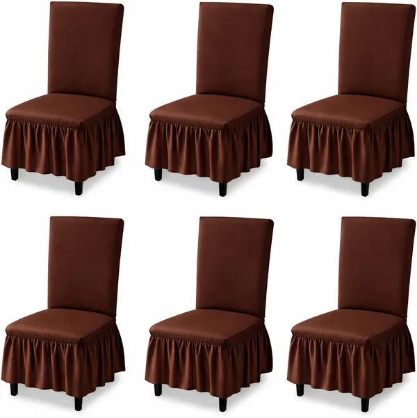 Gifts_Island_Polyester_6_Seater_Chair_Plain_Cover_(Pack_Of_6_Brown_Plain)
