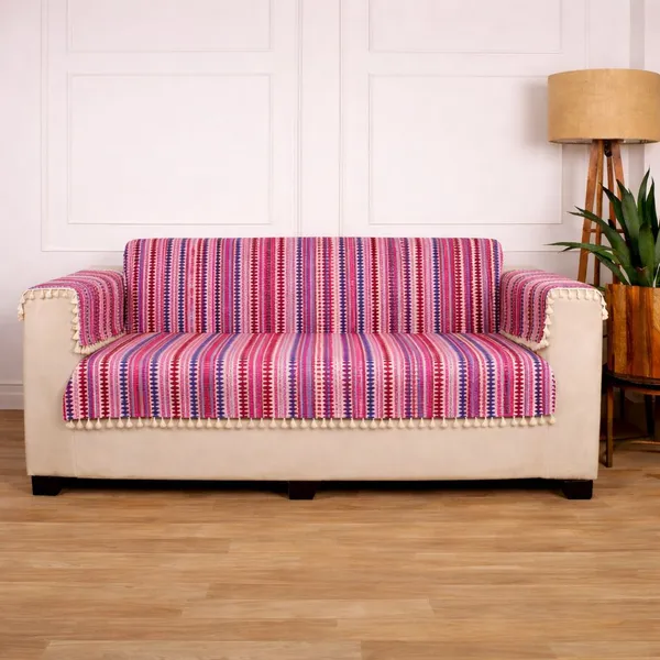 Gifts_Island_Cotton_3_Seater_Sofa_Striped_Cover_(_Ethnic_Boho_Striped_Washable_Acrylic_Cotton_Sofa_Cover_With_Tassels,_Pink)