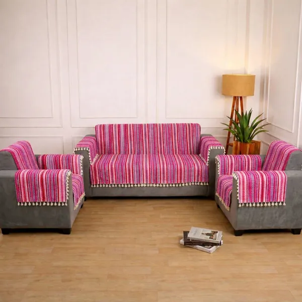 Gifts_Island_Cotton_3+1+1_Seater_Sofa_Striped_Cover_(Pack_Of_3_Ethnic_Boho_Striped_Washable_Acrylic_Cotton_Sofa_Cover_With_Tassels,_Pink)