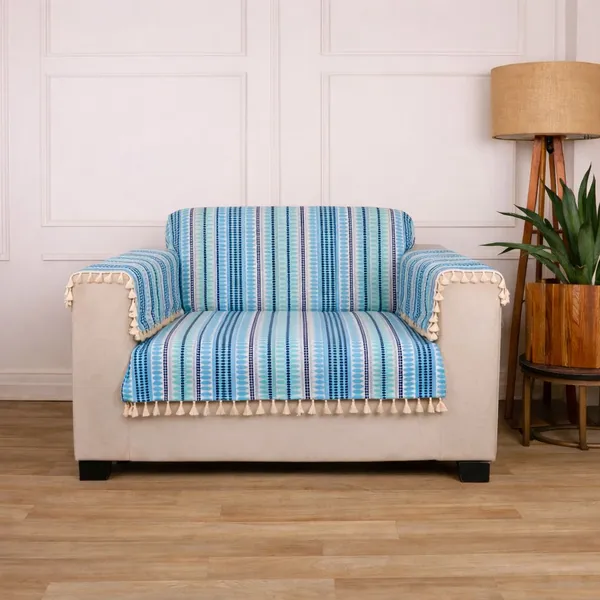 Gifts_Island_Cotton_1_Seater_Sofa_Striped_Cover_(_Ethnic_Boho_Striped_Washable_Acrylic_Cotton_Sofa_Cover_With_Tassels,_Blue)