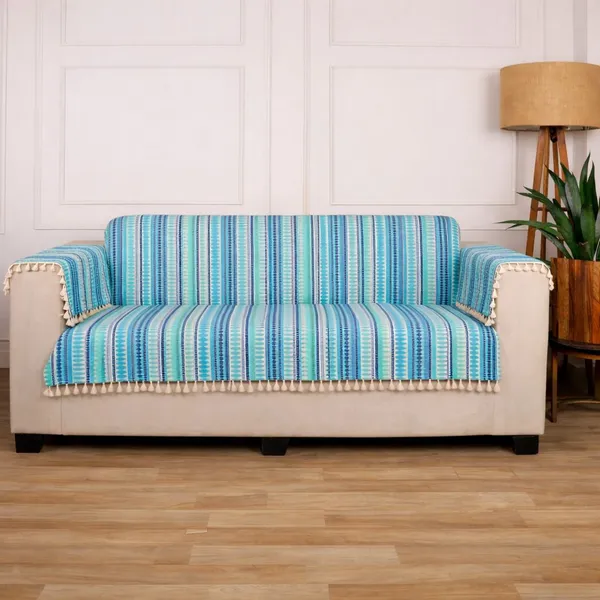 Gifts_Island_Cotton_2_Seater_Sofa_Striped_Cover_(_Ethnic_Boho_Striped_Washable_Acrylic_Cotton_Sofa_Cover_With_Tassels,_Blue)