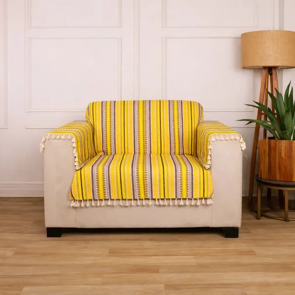 Gifts_Island_Cotton_1_Seater_Sofa_Striped_Cover_(_Ethnic_Boho_Striped_Washable_Acrylic_Cotton_Sofa_Cover_With_Tassels,_Yellow)