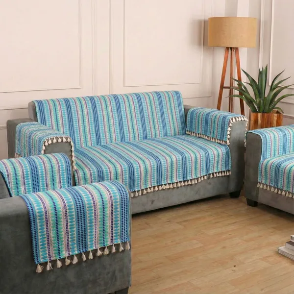 Gifts_Island_Cotton_3+1+1_Seater_Sofa_Striped_Cover_(Pack_Of_3_Ethnic_Boho_Striped_Washable_Acrylic_Cotton_Sofa_Cover_With_Tassels,_Blue)