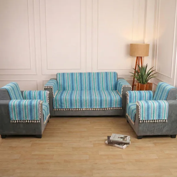 Gifts_Island_Cotton_3+1+1_Seater_Sofa_Striped_Cover_(Pack_Of_3_Ethnic_Boho_Striped_Washable_Acrylic_Cotton_Sofa_Cover_With_Tassels,_Blue)