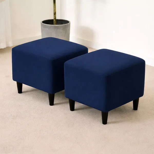Gifts_Island_Polyester_1_Seater_Chair_Plain_Cover_(Pack_Of_2_Navy_Plain_Stretchable_Ottoman_Cover_For_Square_Footrest,Puffy)