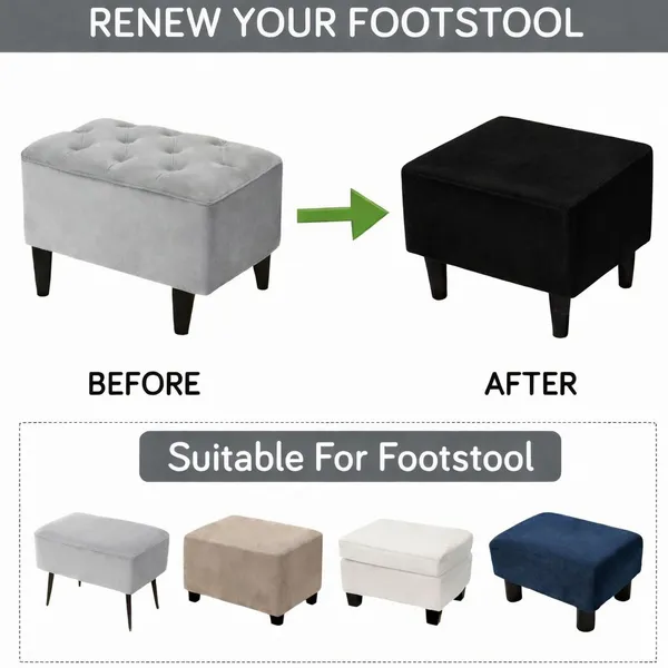 Gifts_Island_Velvet_1_Seater_Chair_Plain_Cover_(Pack_Of_2_Black_Velvet_Stretchable_Ottoman_Cover_For_Square_Footrest,Puffy)