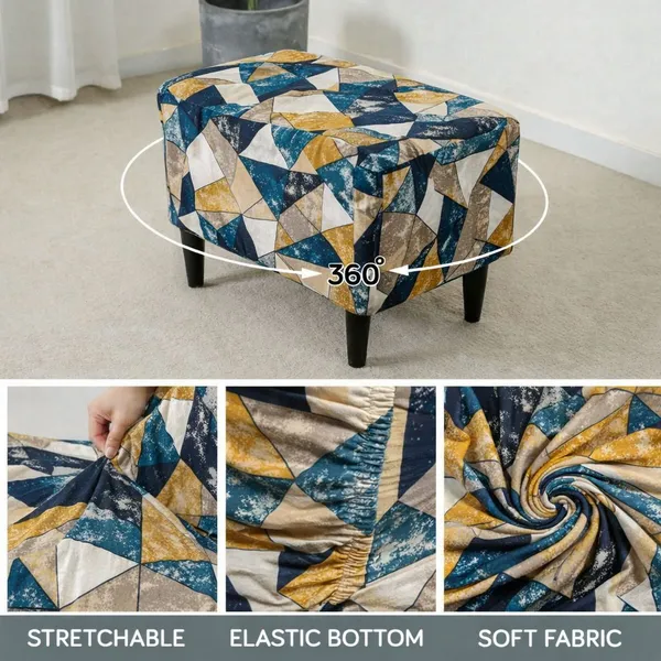 Gifts_Island_Polyester_1_Seater_Chair_Geometric_Cover_(Pack_Of_2_Antique_Prism_Stretchable_Ottoman_Cover_For_Square_Footrest,Puffy)