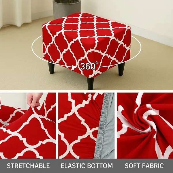 Gifts_Island_Polyester_1_Seater_Chair_Geometric_Cover_(Pack_Of_2_Maroon_Diamond_Stretchable_Ottoman_Cover_For_Square_Footrest,Puffy)