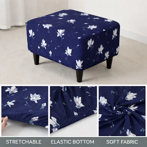 Gifts_Island_Polyester_1_Seater_Chair_Floral_Cover_(Pack_Of_2_Navy_Floral_Stretchable_Ottoman_Cover_For_Square_Footrest,Puffy)