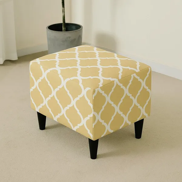 Gifts_Island_Polyester_1_Seater_Chair_Geometric_Cover_(Pack_Of_2_Beige_Diamond_Stretchable_Ottoman_Cover_For_Square_Footrest,Puffy)