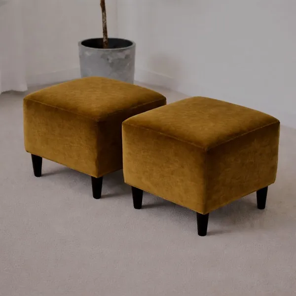 Gifts_Island_Velvet_1_Seater_Chair_Plain_Cover_(Pack_Of_2_Golden_Velvet_Stretchable_Ottoman_Cover_For_Square_Footrest,Puffy)