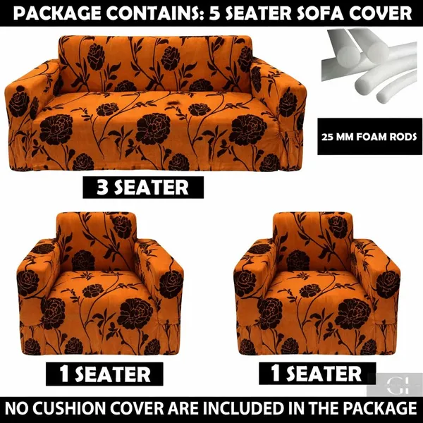Gifts_Island_Polyester_3+1+1_Seater_Sofa_Floral_Cover_(Pack_Of_3_Gold_Black_Floral)