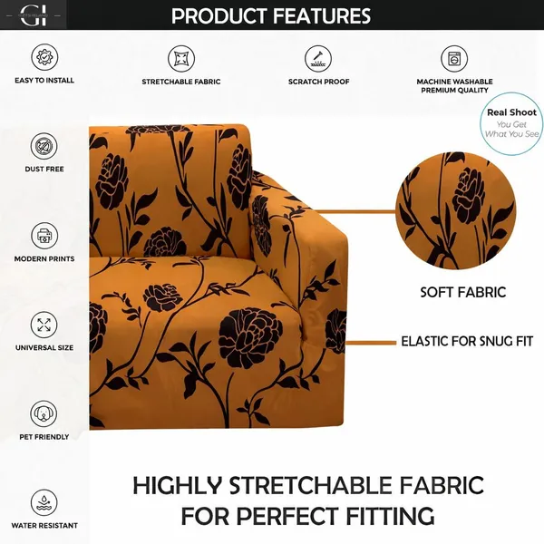 Gifts_Island_Polyester_3+1+1_Seater_Sofa_Floral_Cover_(Pack_Of_3_Gold_Black_Floral)