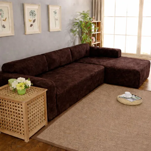 Gifts_Island_Velvet_3+3_Seater_L-Shape_Sofa_Plain_Cover_(Pack_Of_2_Brown_Velvet)