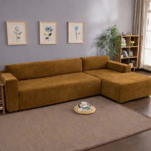 Gifts_Island_Velvet_3+3_Seater_L-Shape_Sofa_Plain_Cover_(Pack_Of_2_Gold_Velvet)