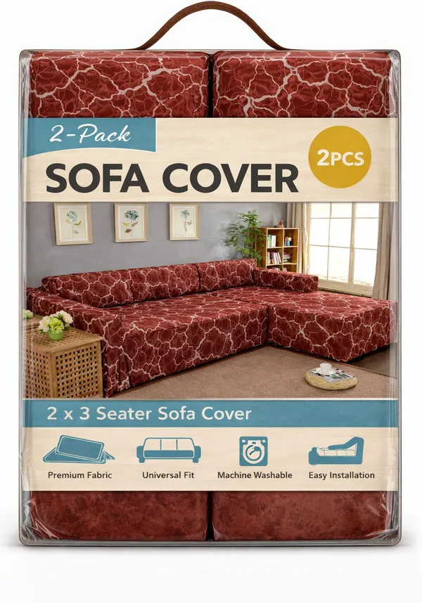 Gifts_Island_Polyester_3+3_Seater_L-Shape_Sofa_Abstract_Cover_(Pack_Of_2_Maroon_Marble)