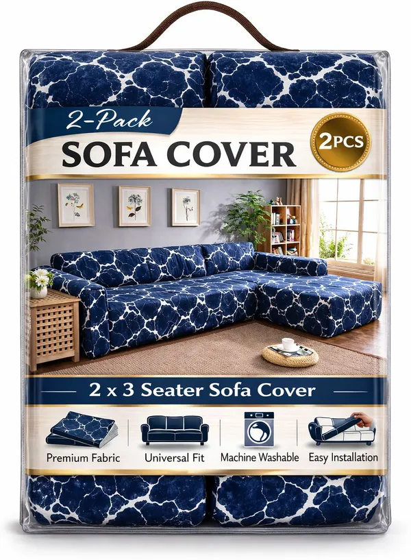 Gifts_Island_Polyester_3+3_Seater_L-Shape_Sofa_Abstract_Cover_(Pack_Of_2_Blue_Marble)