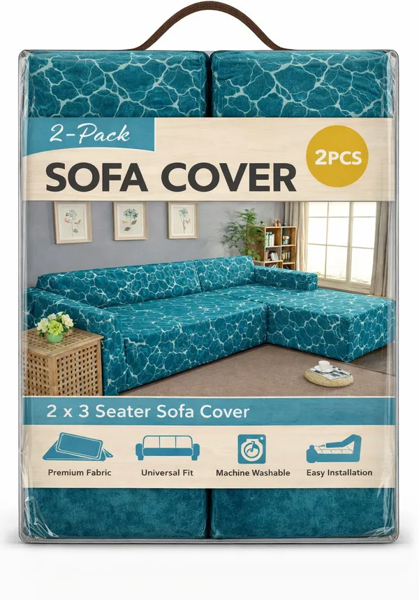 Gifts_Island_Polyester_3+3_Seater_L-Shape_Sofa_Abstract_Cover_(Pack_Of_2_Teal_Marble)