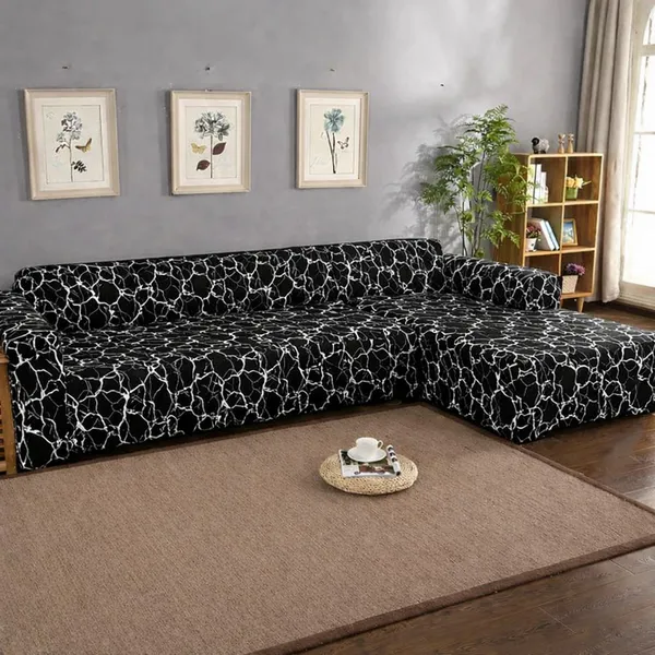 Gifts_Island_Polyester_3+3_Seater_L-Shape_Sofa_Abstract_Cover_(Pack_Of_2_Black_Marble)