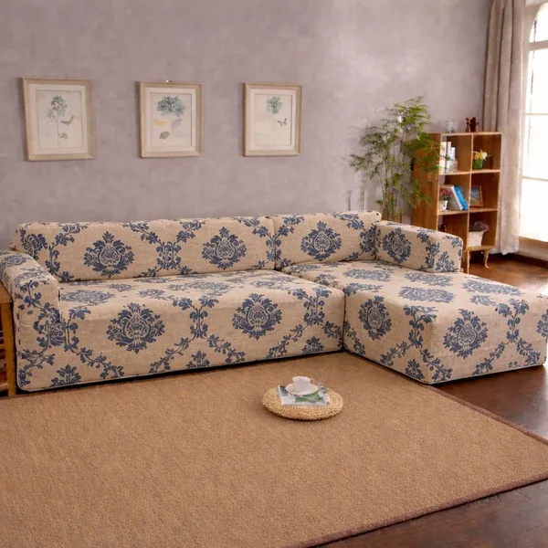 Gifts_Island_Polyester_3+3_Seater_L-Shape_Sofa_Floral_Cover_(Pack_Of_2_Beige_Damask)