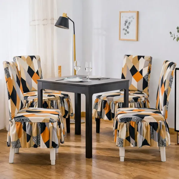 Gifts_Island_Polyester_4_Seater_Chair_Abstract_Cover_(Pack_Of_4_Orange_Prism)