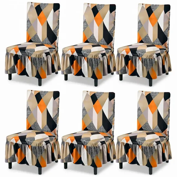 Gifts_Island_Polyester_6_Seater_Chair_Abstract_Cover_(Pack_Of_6_Orange_Prism)