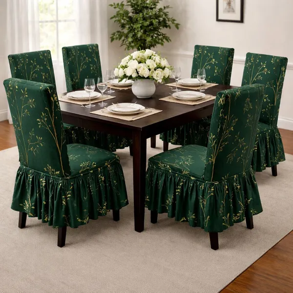 Gifts_Island_Polyester_6_Seater_Chair_Floral_Cover_(Pack_Of_6_Green_Stem)