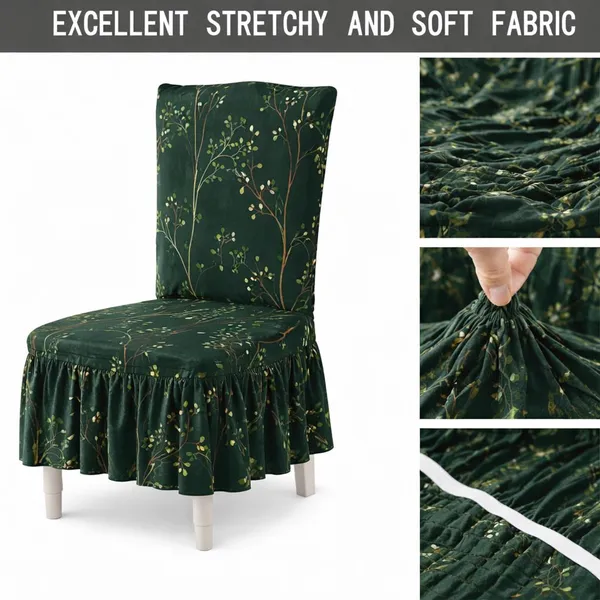 Gifts_Island_Polyester_6_Seater_Chair_Floral_Cover_(Pack_Of_6_Green_Stem)