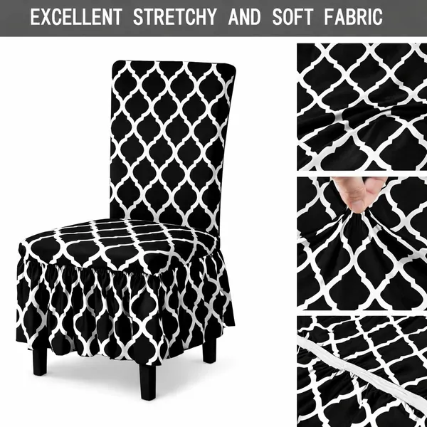 Gifts_Island_Polyester_4_Seater_Chair_Geometric_Cover_(Pack_Of_4_Black_Diamond)