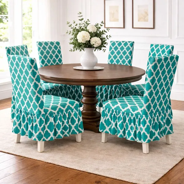 Gifts_Island_Polyester_6_Seater_Chair_Geometric_Cover_(Pack_Of_6_Teal_Diamond)